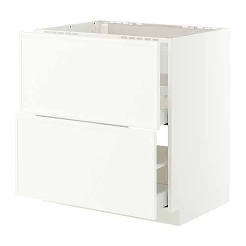 METOD/MAXIMERA base cab f hob/int extractor w drw
