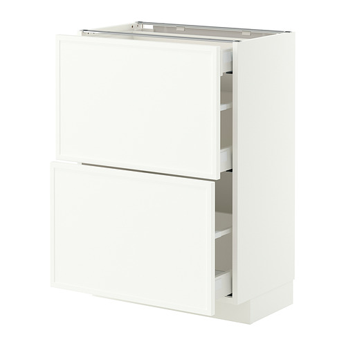 METOD/MAXIMERA base cab with 2 fronts/3 drawers
