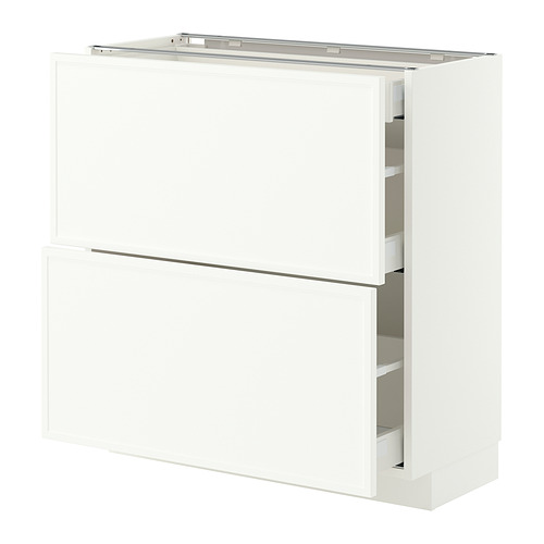 METOD/MAXIMERA base cab with 2 fronts/3 drawers