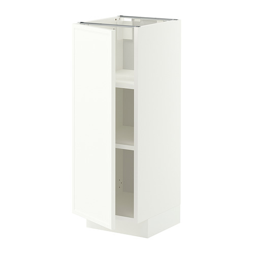 METOD base cabinet with shelves
