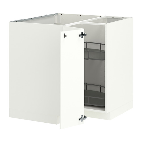 METOD corner base cabinet with carousel