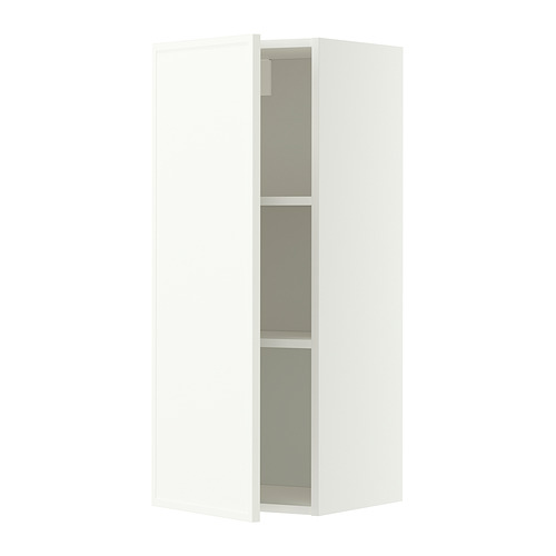 METOD wall cabinet with shelves