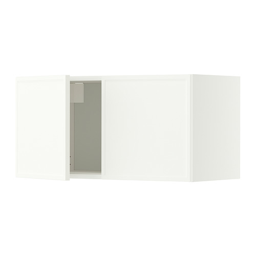 METOD wall cabinet with 2 doors