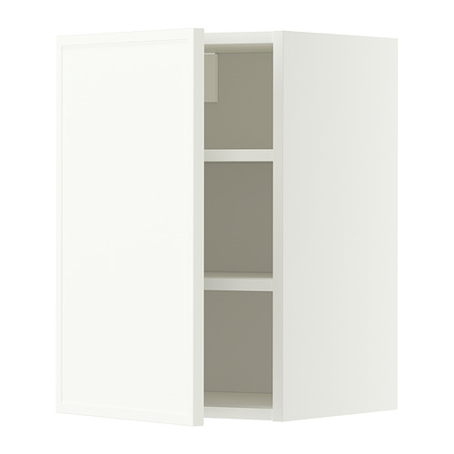 METOD wall cabinet with shelves