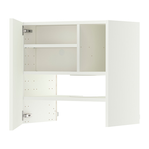 METOD wall cb f extr hood w shlf/door