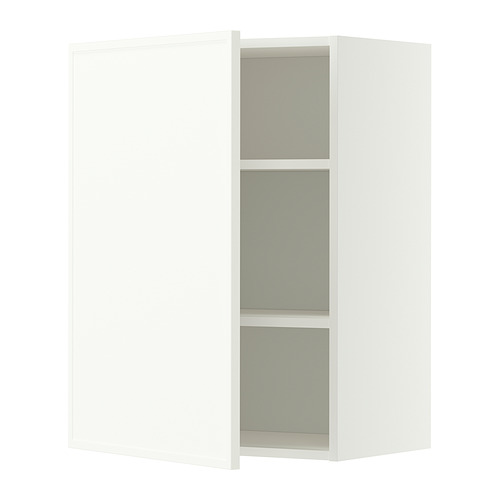 METOD wall cabinet with shelves
