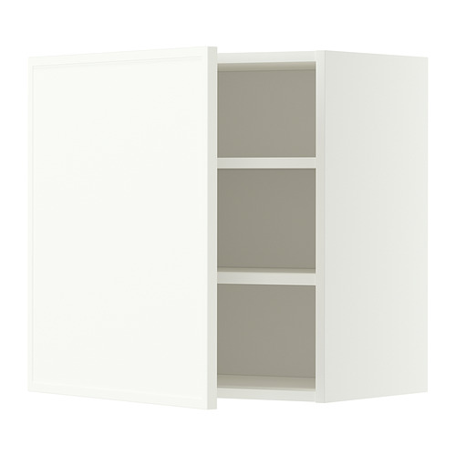 METOD wall cabinet with shelves