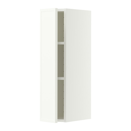 METOD wall cabinet with shelves