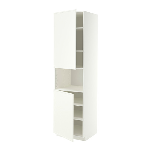 METOD high cab f micro w 2 doors/shelves