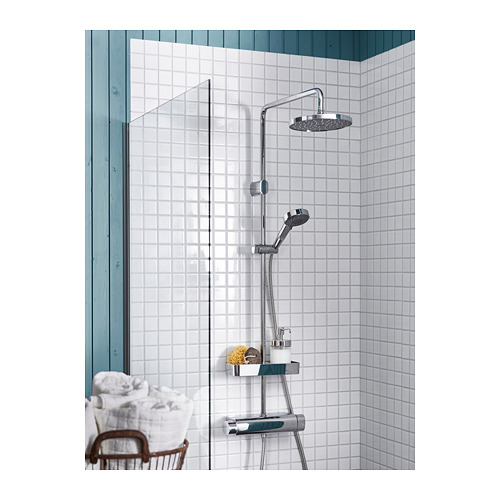 BROGRUND, shower set with thermostatic mixer