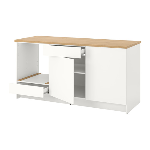 KNOXHULT, base cabinet with doors and drawer