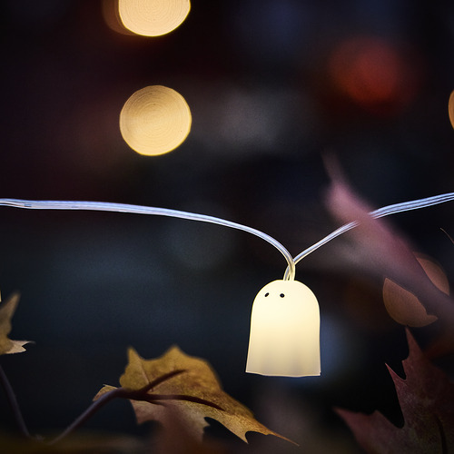 KUSTFYR, LED lighting chain with 12 lights