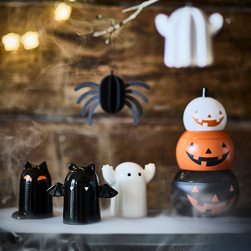 KUSTFYR, decoration set of 3
