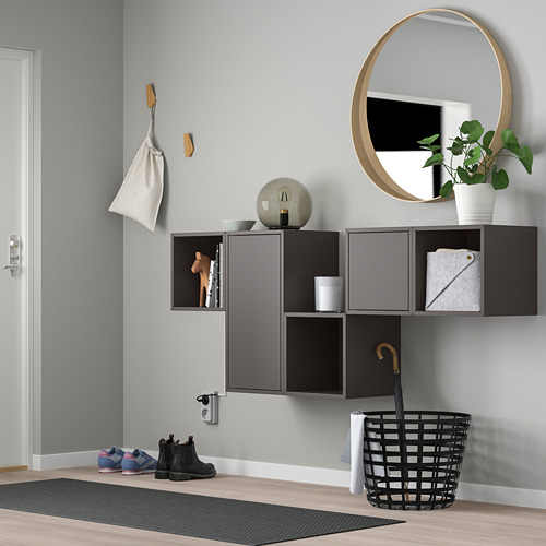 EKET, wall-mounted cabinet combination