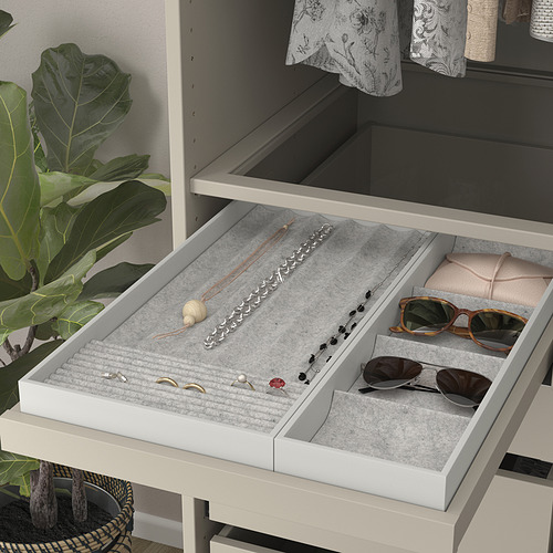 KOMPLEMENT, útdraganlegur bakki með innleggi