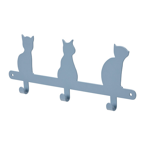 BARNDRÖM rekki með þremur snögum