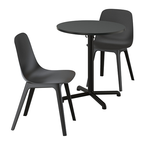 STENSELE/ODGER, table and 2 chairs