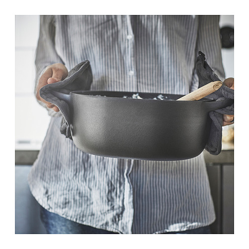 VARDAGEN, casserole with lid