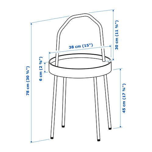 BURVIK side table