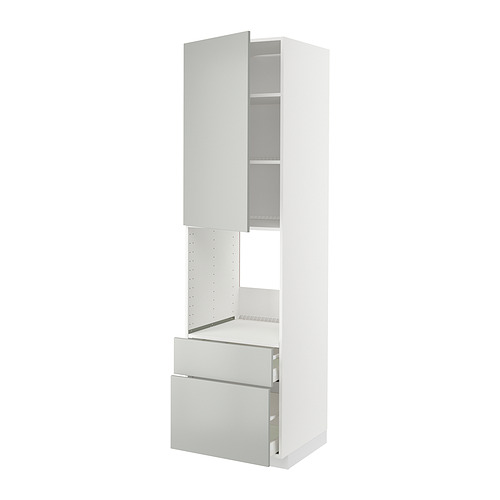 METOD/MAXIMERA, hár skápur f/ofn/hu/2frhl/1m/1h skú