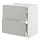 METOD/MAXIMERA, base cab f hob/2 fronts/3 drawers