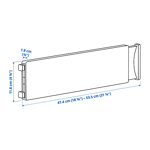 VARIERA drawer divider