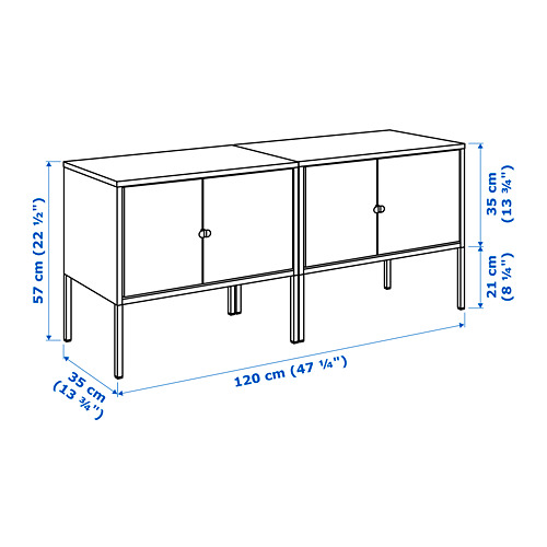 LIXHULT cabinet combination