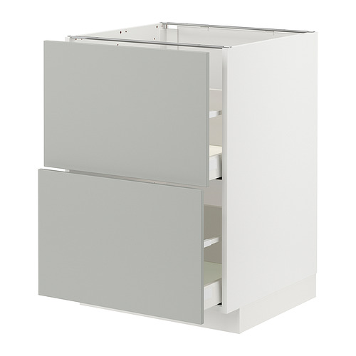 METOD/MAXIMERA base cb 2 fronts/2 high drawers