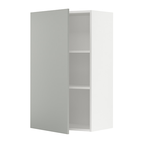 METOD wall cabinet with shelves