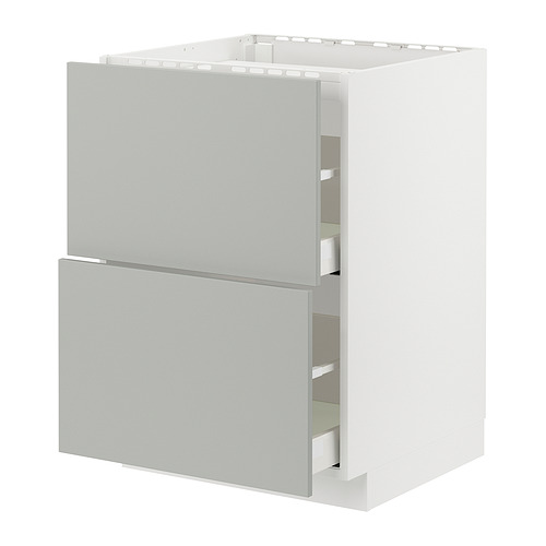 METOD/MAXIMERA base cab f hob/2 fronts/2 drawers