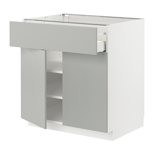 METOD/MAXIMERA base cabinet with drawer/2 doors