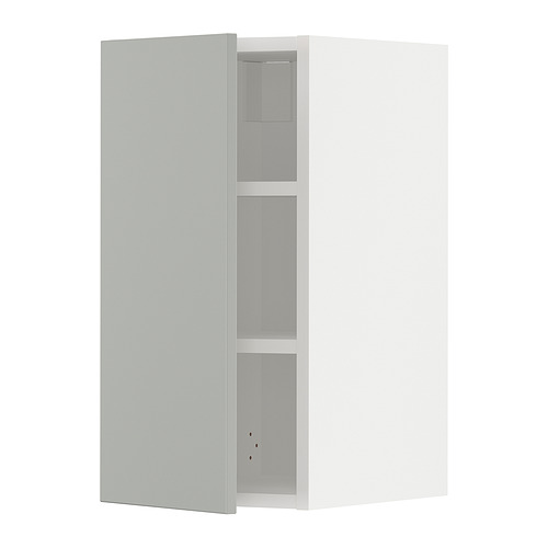 METOD wall cabinet with shelves