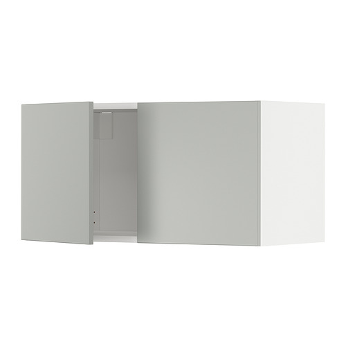METOD wall cabinet with 2 doors
