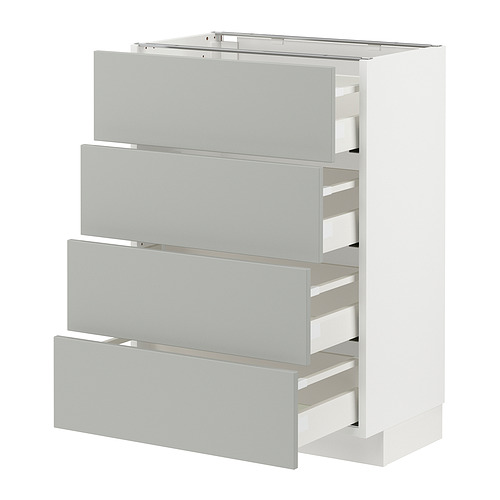 METOD/MAXIMERA base cab 4 frnts/4 drawers