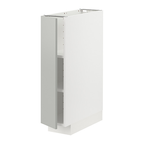 METOD base cabinet with shelves