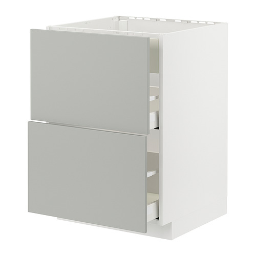 METOD/MAXIMERA base cab f hob/int extractor w drw