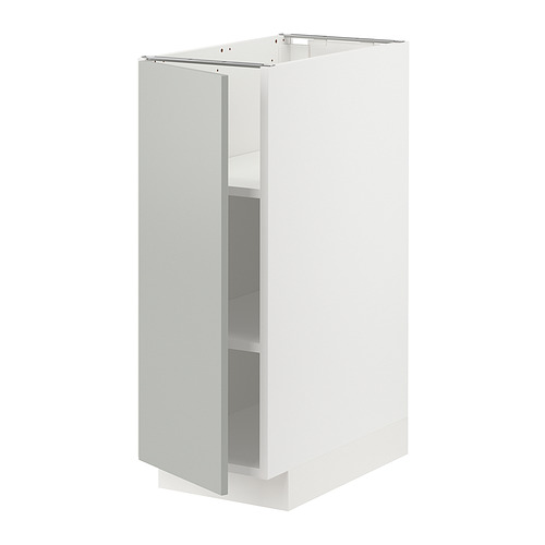 METOD base cabinet with shelves