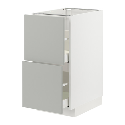 METOD/MAXIMERA base cb 2 fronts/2 high drawers