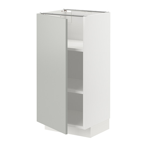 METOD base cabinet with shelves
