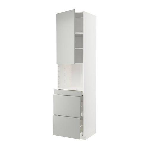 METOD/MAXIMERA hi cab f micro combi w door/3 drwrs
