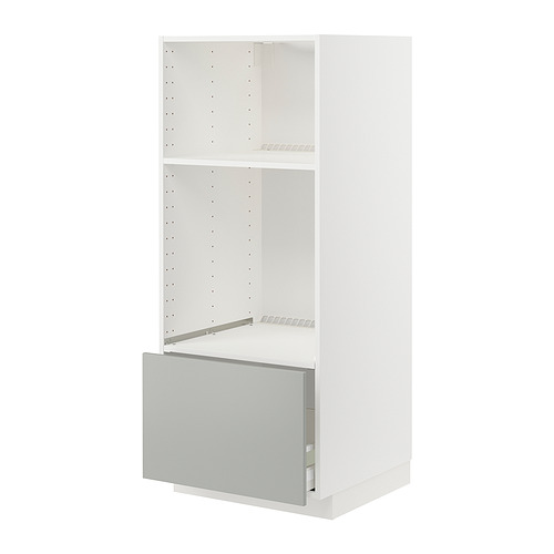 METOD/MAXIMERA high cab for oven/micro w drawer