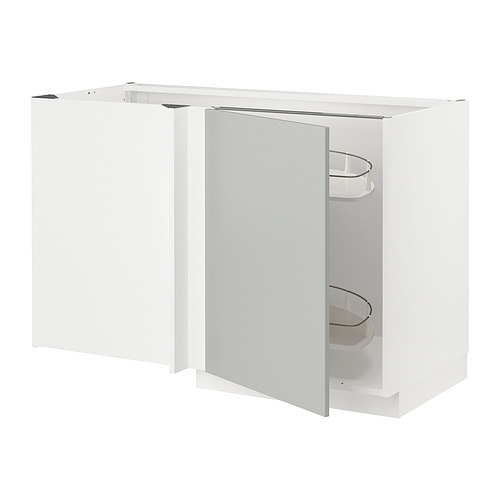 METOD corner base cab w pull-out fitting