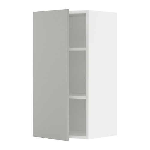 METOD wall cabinet with shelves