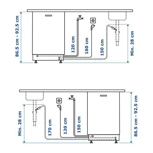 KALLBODA integrated dishwasher