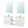 ENHET/TVÄLLEN, bathroom furniture, set of 15