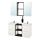 ENHET/TVÄLLEN, bathroom furniture, set of 22