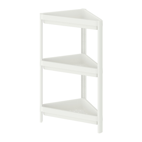 VESKEN corner shelf unit