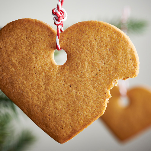 VINTERSAGA, gingerbread hearts