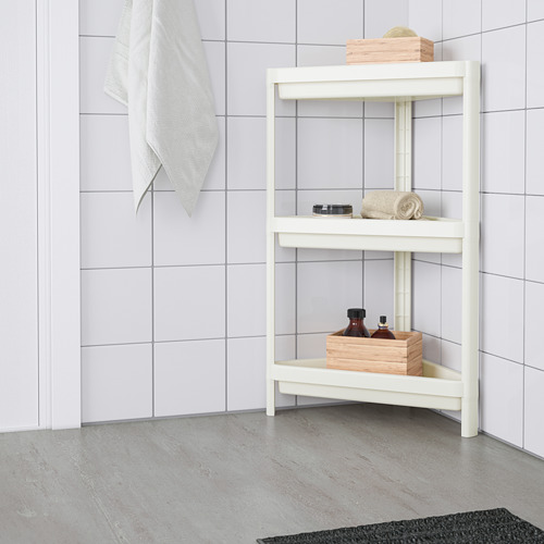 VESKEN, corner shelf unit