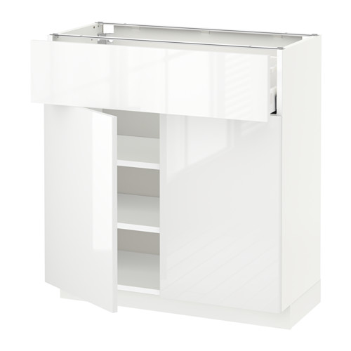 METOD/MAXIMERA base cabinet with drawer/2 doors